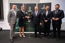 Konferencja na stadionie, 28 kwietnia 2025 roku