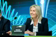 Renata Granowska. Konferencja na stadionie, 28 kwietnia 2025 roku