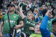 Śląsk Wrocław - Zagłębie Lubin (3 maja 2025) na Tarczyński Arenie