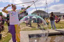 Piknik z okazji Dni Funduszy Europejskich na Pergoli we Wrocławiu
