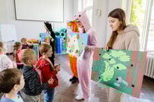 Przedszkole nr 149 w odwiedzinach na Uniwersytecie Medycznym we Wrocławiu