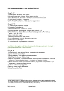 Egzamin ósmoklasisty 2025 - język polski