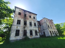 <p>Ruiny pałacu von Zedlitza w Czerńczycach, oddalonych ok. 25 km od Wrocławia</p>