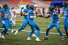Panthers Wrocław pokonali Fehervar Enthroners 55:12 podczas pierwszego spotkania European League of Football 2025