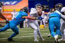 Panthers Wrocław pokonali Fehervar Enthroners 55:12 podczas pierwszego spotkania European League of Football 2025