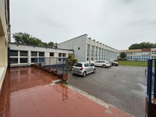 Obecna sala gimnastyczna w SP 97 przy ul. Prostej