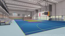 Tak będzie się prezentować blok sportowy w SP 97 przy ul. Prostej