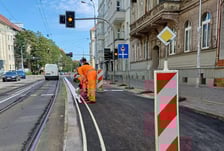 <p>ul. Sienkiewicza i budowa przystanku wiedeńskiego</p>