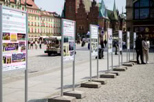 80 lat Pierwszego Klubu Sportowego Ślęza Wrocław, plac Solny we Wrocławiu