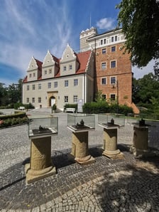 <p>Zamek Topacz - widok z drona</p>