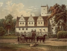 <p>Zamek w Ślęzie na litografii z lat 1863-1864</p>