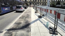 Remont drogi dla pieszych i rowerzystów po zachodniej stronie mostów, od strony ul. księcia Witolda