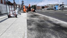 Remont drogi dla pieszych i rowerzystów po zachodniej stronie mostów, od strony ul. księcia Witolda
