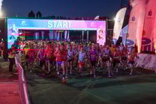 Zawodnicy PKO Nocnego Wrocław Półmaratonu 2025