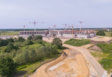 Szpital onkologiczny w budowie w czerwcu 2025