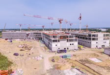 Szpital onkologiczny w budowie w czerwcu 2025
