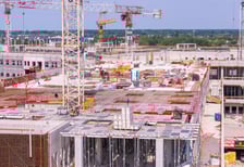 Szpital onkologiczny w budowie w czerwcu 2025
