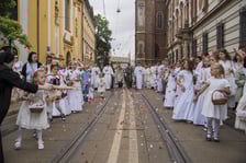 Boże Ciało 2025, uroczysta procesja