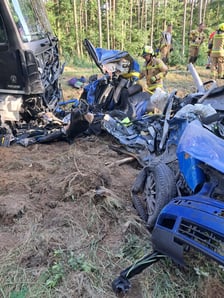 Wypadek na DK25 koło Oleśnicy