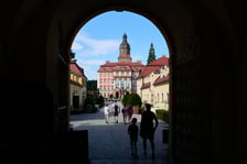 <p>Wrocławianie zwiedzali Zamek Książ z kartą Nasz Wrocław</p>