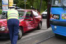 <p>Wypadek na Grabiszyńskiej</p>