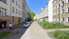 <p>Podw&oacute;rko w kwartale ulic Szczęśliwa, Pereca, Lwowska, Jemiołowa - wizualizacja po remoncie</p>