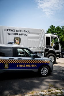Nowe pojazdy we wrocławskiej straży miejskiej