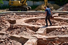Drugi etap remontu na Bastionie Sakwowym, 12 czerwca 2025