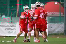 Mecz Polska - Niemcy na na Mistrzostwach Europy Mężczyzn w Lacrosse Wrocław 2025