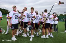 Mecz Polska - Niemcy na na Mistrzostwach Europy Mężczyzn w Lacrosse Wrocław 2025