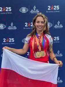 Beata Świderska i zawody strażaków