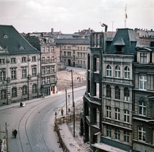 Wrocław, po II wojnie, pl. Uniwersytecki