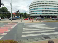 MPK już niemal skończyło remont przejścia i przejazdu przez torowisko na skrzyżowaniu Oławskiej i Traugutta z Podwalem