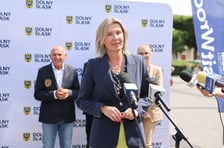 <p>Renata Granowska, wiceprezydent Wrocławia na konferencji prasowej o Tour de Pologne 2025</p>