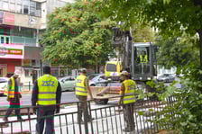 <p>Remont tor&oacute;w na skrzyżowaniu ulic Powstańc&oacute;w Śląskich z Jastrzębią, 26.07.2025</p>
