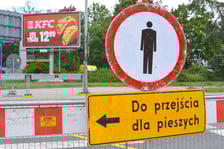 <p>Remont tor&oacute;w na skrzyżowaniu ulic Powstańc&oacute;w Śląskich z Jastrzębią, 26.07.2025</p>