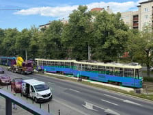 Wykolejenie tramwaju na Powstańców Śląskich / Jastrzębia - 31 lipca 2025 r.