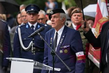 Uroczystości przy pomniku Rotmistrza Witolda Pileckiego w 81. rocznicę wybuchu Powstania Warszawskiego