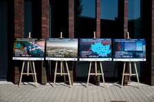 <p>Konferencja prasowa wok&oacute;ł projektu &bdquo;Poprawa wrocławskiego systemu zaopatrzenia w wodę&rdquo;, kt&oacute;ry dofinansowano z unijnego programu FEniKS</p>