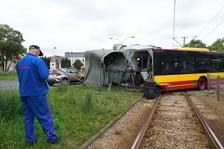 <p>21 sierpnia na wrocławskim Gaju doszło do kolizji z udziałem tramwaju i autobusu</p>