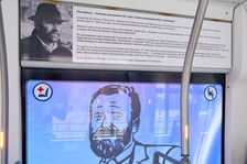 Tramwaj im. Piotra Bednarza – nadanie imienia. Uczestnicy spotkania, 22 sierpnia 2025 r.