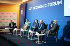<p>Panel międzynarodowy&nbsp;"Praga, Drezno i Wrocław - co czeka ten nowy, rosnący w siłę tr&oacute;jkąt?" - Forum Ekonomiczne w Karpaczu 2025</p>