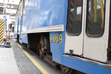 Zabytkowa hala na zajezdni Borek, lato 2025
