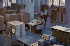 <p>Produkcja komputer&oacute;w Odra 1305 w zakładach ELWRO. Wrocław, 2 sierpnia 1971.</p>