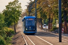 <p>Remont torowiska na ulicy Kosmonaut&oacute;w w 2025 roku</p>