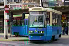 Wrocławski tramwaj Konstal 105 NWr
