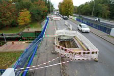 Prace MPWiK na mostach Jagiellońskich - 15.10.2025