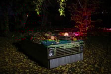 <p>Dyniowe iluminacje w Ogrodzie Botanicznym.</p>
