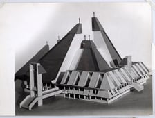 <p>Kościół Chrystusa Króla przy ul. Zachodniej - projekt</p>