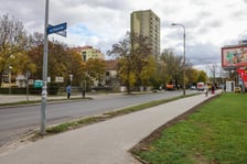 Wyremontowany chodnik na ul. Gubińskiej - odcinek między Wojrowicką a Budziszyńską.